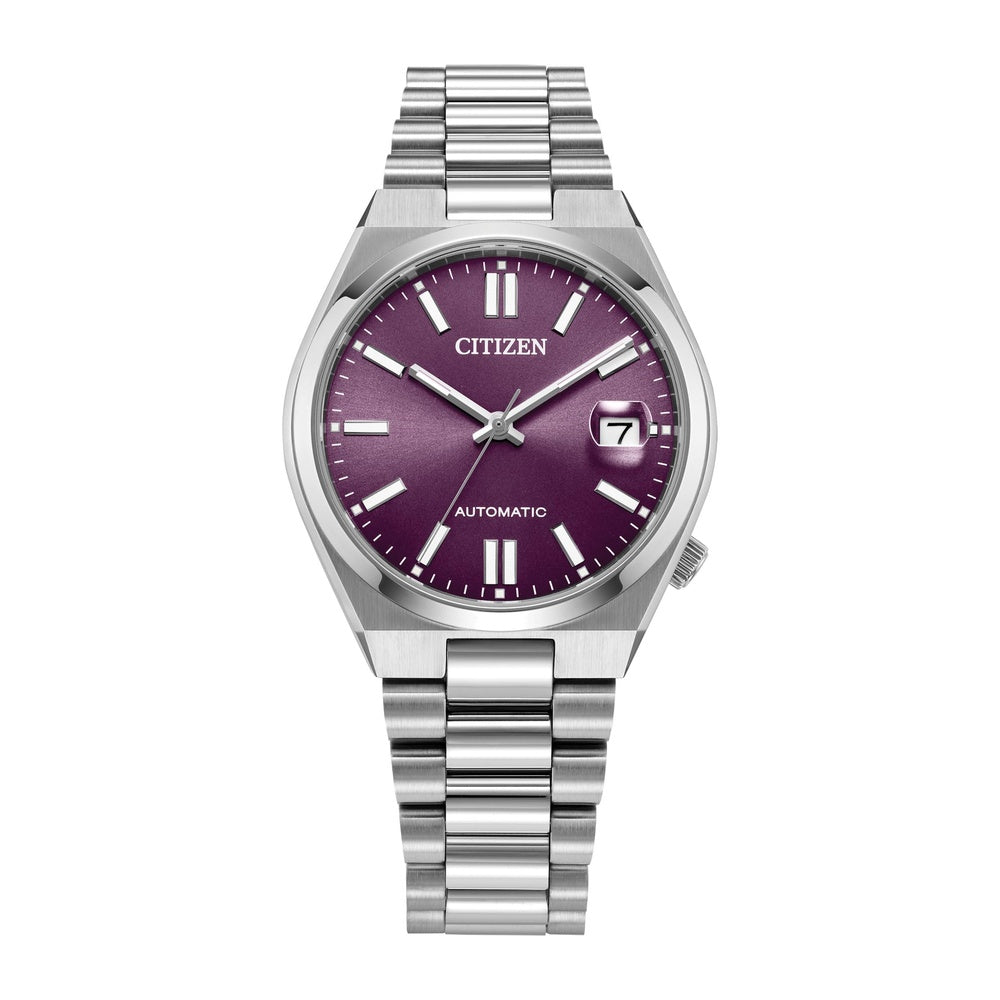 Reloj Citizen Tsuyosa Automático - Esfera Púrpura (NJ0200-50W)