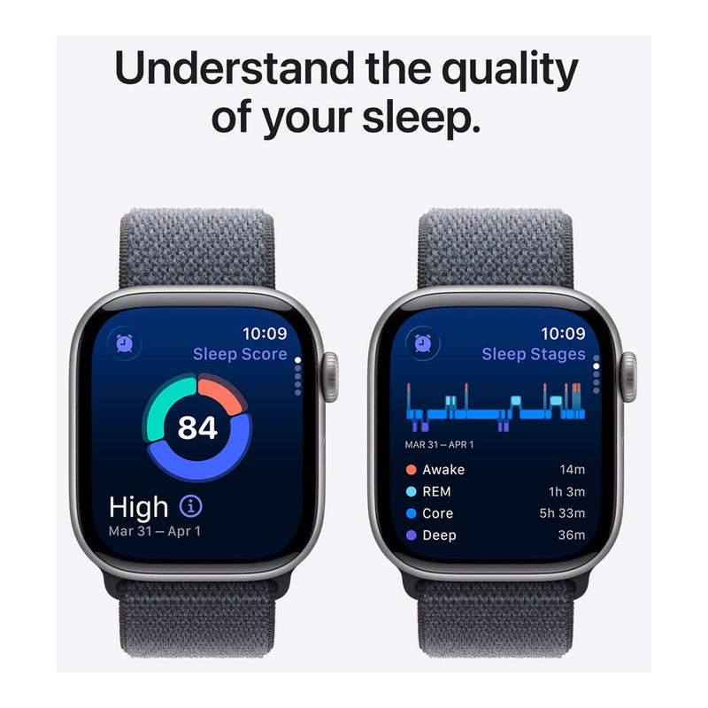 Apple Watch Series 11 GPS 42mm - Plateado / Correa Purple Fog