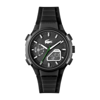 Lacoste LC33 Reloj analógico-digital para hombre con correa de silicona, resistente al agua, contemporáneo y deportivo