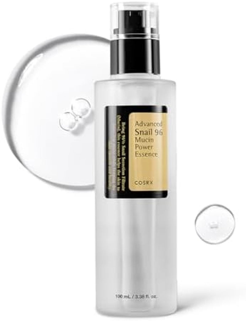 COSRX Sérum Reparador de Mucina de Caracol 100 ml, Sérum Facial Hidratante con Filtrado de Secreción de Caracol para Piel Apagada y Líneas Finas, Cuidado de la Piel Coreano