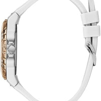 Ofertaza, GUESS Women's Stainless Steel + Stain Resistant Silicone Watch