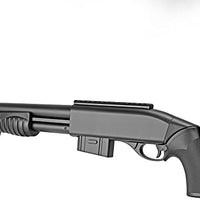 BBTac Airsoft Shotgun Shorty Pump Action Spring Airsoft Gun M401 Powerful FPS with Clip