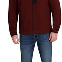 Ofertaza, Reebok Men's Mock Neck Zip-up Fleece Shell Jacket, todas las tallas