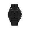 Fossil Men's Gen 6 44mm Stainless Steel and Silicone Touchscreen Smart Watch, Color: Black (Model: FTW4061V)