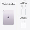 Apple iPad Air 11-inch with M3 chip Built for Apple Intelligence, Liquid Retina Display, 128GB, 12MP Front/Back Camera, Wi-Fi 6E, Touch ID, All-Day Battery Life — Purple