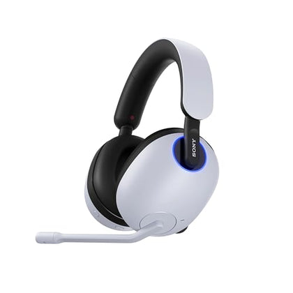 Sony INZONE H9 Gaming Headset, Wireless Noise Canceling Bluetooth Headset With Microphone, 360 Spatial Sound, For PC and PS5 (WH-G900N), White
