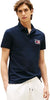 Tommy Hilfiger Mens Short Sleeve Polo Shirts in Regular Fit with Stretch and Organic Pique Cotton