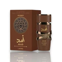 Lattafa Perfumes Yara Pink and Asad Bourbon Eau de Parfum, 100ml, 2 Pack Bundle