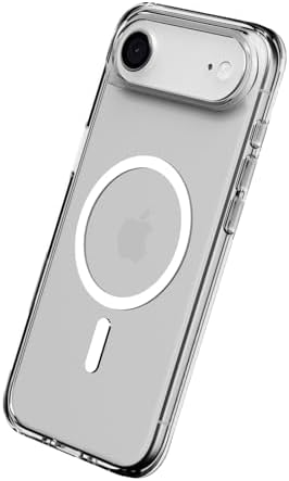 RhinoShield Clear Case Compatible with MagSafe for iPhone 17 Pro Max Transparent Protective Phone Case, Superior Magnetic Force, Exceeds Military Drop Standards, Scratch Resistantf - Nocturne Blue