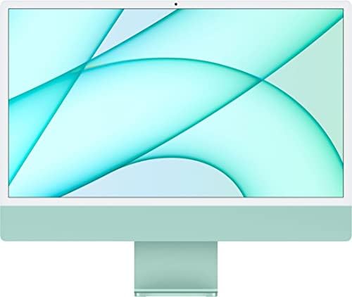 Apple 2021 iMac with Apple M1 Chip with 8-core CPU, 24-inch, 8GB RAM, 256GB SSD Storage, Orange (Renewed)