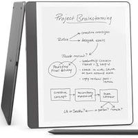 Like-New Amazon Kindle Scribe (32GB) - Your notes, documents and books, all in one place. With built-in AI notebook summarization. Includes Premium Pen - Tungsten