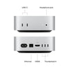 Apple 2024 Mac Mini Desktop Computer with M4 chip with 10‑core CPU and 10‑core GPU: Built for Apple Intelligence, 16GB Unified Memory, 256GB SSD Storage, Gigabit Ethernet. Works with iPhone/iPad