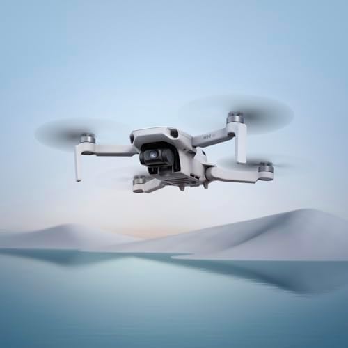 DJI Mini 4K, Drone With 4K UHD Camera, Under 249 g | 3-Axis Gimbal, 10km Video Transmission, Auto Return, Wind Resistance, 31-Min Flight Time, Intelligent Flight