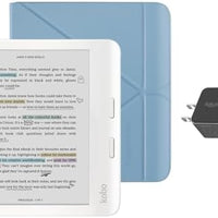 Kobo Libra Colour White eReader with Case Bundle