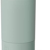 BrüMate Rise 25oz Water Bottle With 100% Leakproof Covered Silicone Straw | Insulated Stainless Steel Water Bottle | Cup-Holder Friendly | Fast Flow | Soft Sip Silicone Spout | BPA-Free (Matte Black)