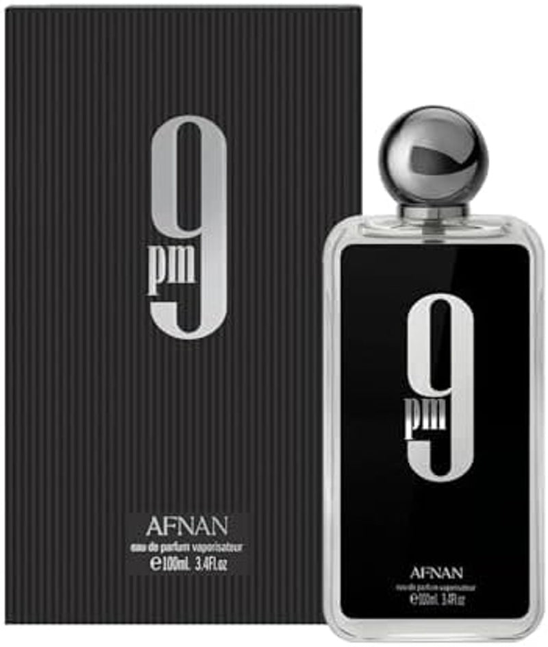 Afnan 9 PM For Men Eau De Parfum, 3.4 Fl. Oz