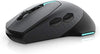 Alienware Wired/Wireless Gaming Mouse AW610M - 16000 DPI Optical Sensor, 350 Hour Rechargeable Battery, 7 Buttons, 3-ZONE 16.8m AlienFX RGB Lighting, Ergonomic - Dark Side of the Moon