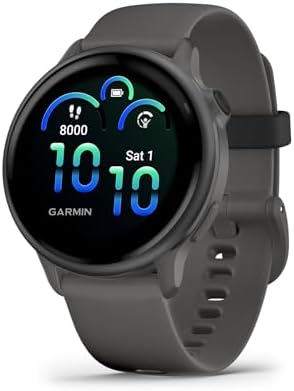 Garmin vívoactive® 6, Health & Fitness GPS Smartwatch, 42mm, Bone | 24/7 Health Monitoring, Built-In Sports Apps, Sleep Coach, Body Battery™ Energy Monitoring, Daily Suggested Workouts