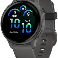 Garmin vívoactive® 6, Health & Fitness GPS Smartwatch, 42mm, Bone | 24/7 Health Monitoring, Built-In Sports Apps, Sleep Coach, Body Battery™ Energy Monitoring, Daily Suggested Workouts