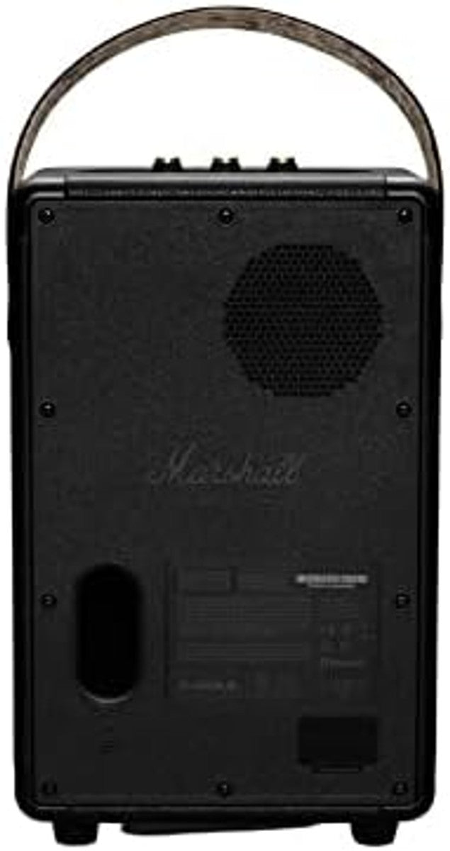 Marshall Tufton Portable Bluetooth Speaker, Black & Brass