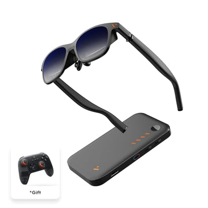 VITURE Pro Dock Pack: VITURE XR Glasses & Mobile Dock, Co-op Stream & Play, 2D/3D Content Support, Compatible with Switch, Handhelds, Fire TV, Neckband, Mobile Devices, HDMI/USB-C Inputs