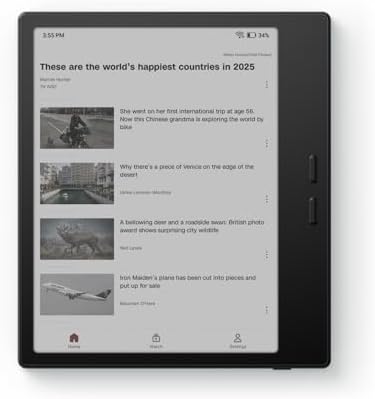 BOOX Tablet Go Color 7 Gen II E Ink Tablet Support Active Stylus InkSense (Black)