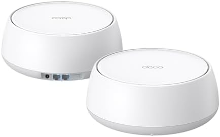 TP-Link Deco 7 Pro BE14000 Tri-Band Wi-Fi 7 Whole Home Mesh System | 8-Stream 14 Gbps | 10 WAN/LAN Port | Up to 8100 Sq.ft, 200 Devices Capacity | 320 MHz, HomeShield, AI-Roaming (BE67 2-Pack)