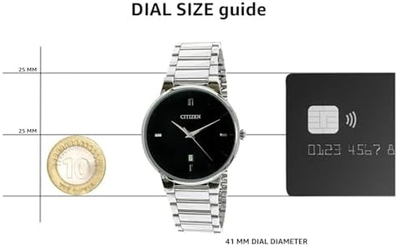 Ofertaza, Citizen Quartz Mens Watch, Stainless Steel, Classic