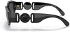 Versace Man Sunglasses Black Frame, Dark Grey Lenses, 53MM