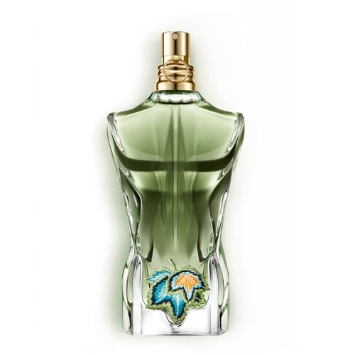 Jean Paul Gaultier Le Beau Paradise Garden Eau de Parfum for Men - Long Lasting Fresh Woody Aquatic Mens Cologne with Coconut Water, Green Fig & Sandalwood - Designer Fragrance Spray, 2.5 oz