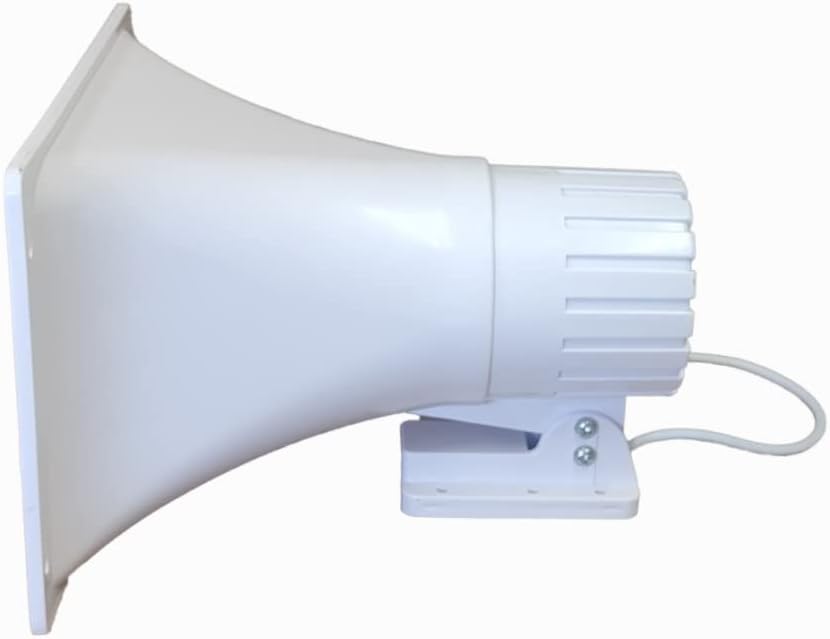 Nippon America Power Horn White 8 Ohm 100W Outdoor TC-55