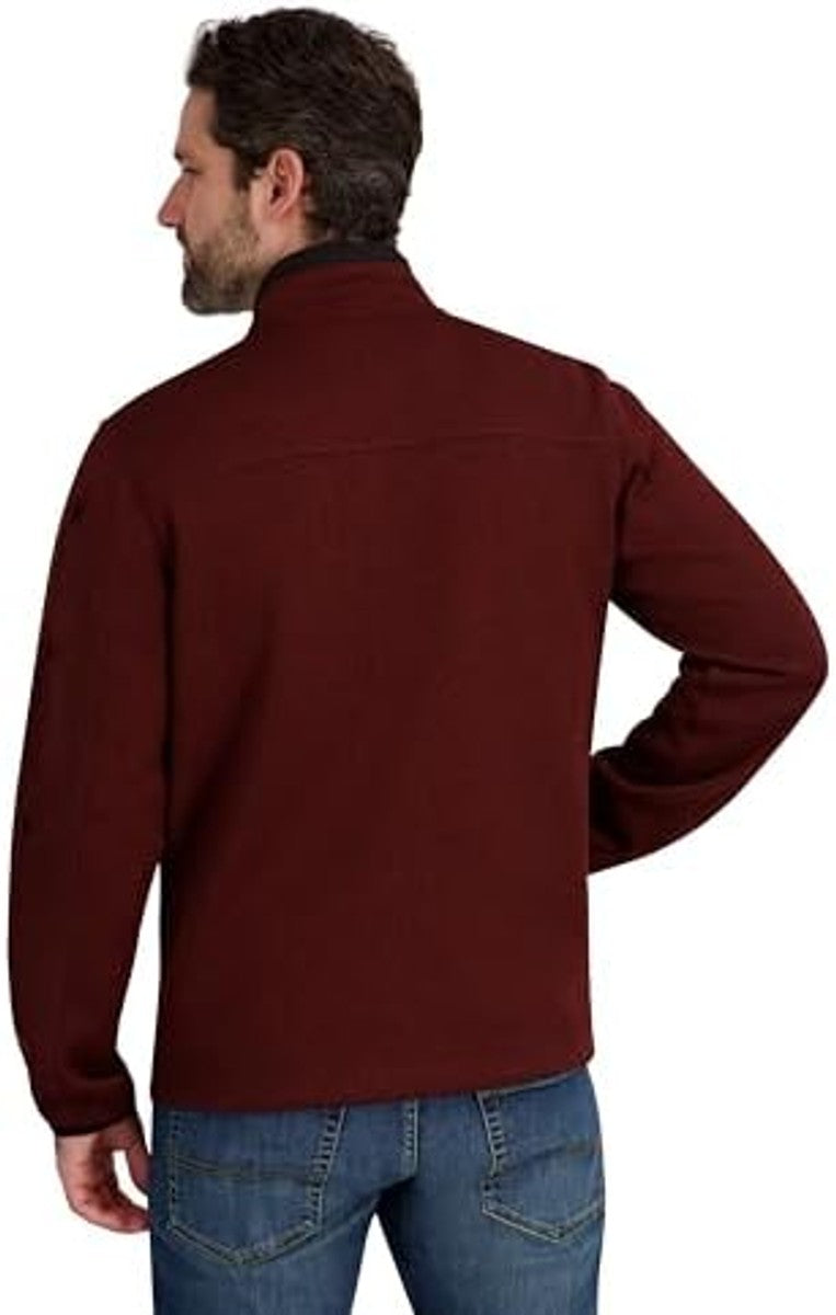 Ofertaza, Reebok Men's Mock Neck Zip-up Fleece Shell Jacket, todas las tallas