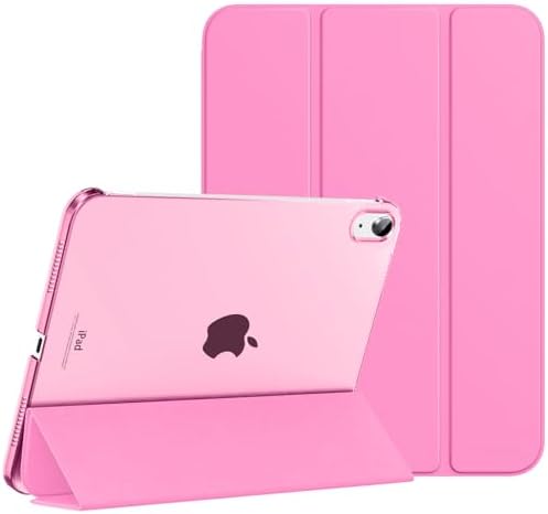 MoKo for iPad (A16) 11th Generation Case 11 Inch 2025, iPad 10th Generation Case 10.9 Inch 2022, Slim Stand Hard PC Translucent Back Shell Smart Cover, Support Touch ID, Auto Wake/Sleep, Navy Blue