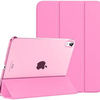 MoKo for iPad (A16) 11th Generation Case 11 Inch 2025, iPad 10th Generation Case 10.9 Inch 2022, Slim Stand Hard PC Translucent Back Shell Smart Cover, Support Touch ID, Auto Wake/Sleep, Navy Blue