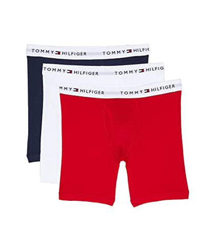 Tommy Hilfiger Men's Underwear Cotton Classics 3-pack Boxer Brief
