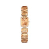 Swarovski Watch, Octagon Cut Crystal Bracelet Band, Brown, Champagne Gold-Tone Finish