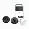 Level Lock+ WiFi Deadbolt Smart Lock - World's Smallest Smart Lock Plus Apple Home Key - Lock/Unlock Anywhere - Level App for iOS & Android - Works with Apple Home, Alexa, Google Home (Matte Black)