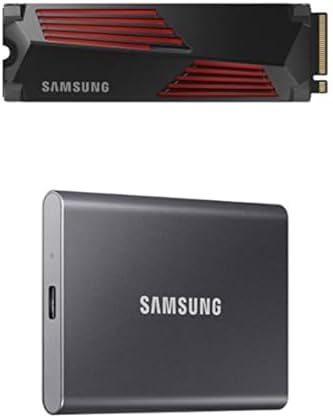 Samsung 990 PRO SSD 2TB NVMe M.2 PCIe Gen4, M.2 2280 Internal Solid State Hard Drive, Seq. Read Speeds Up to 7,450 MB/s for High End Computing, Gaming, and Heavy Duty Workstations, MZ-V9P2T0B/AM