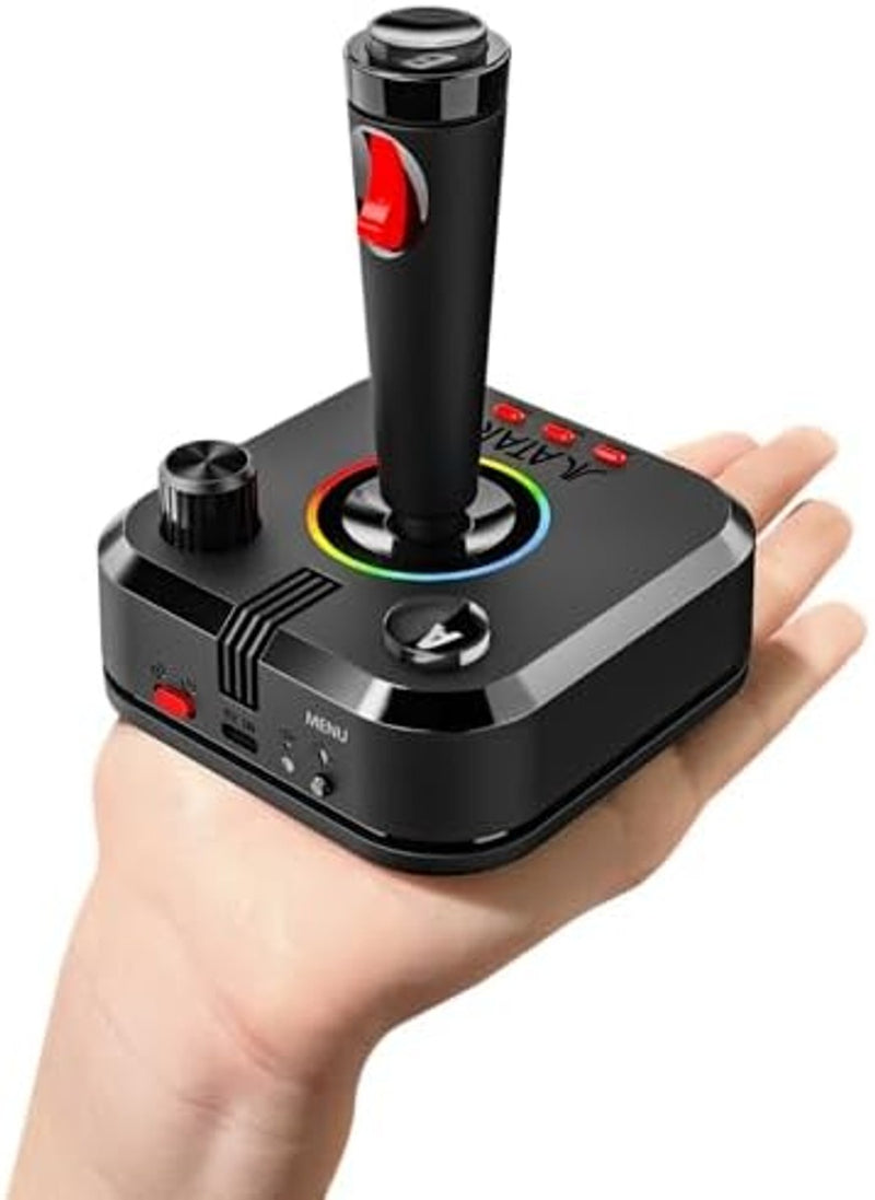 My Arcade Atari Game Station Pro: Retro Video Game Console with 200+ Games, Wireless Joysticks, RGB LED Lights