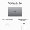 2024 Apple MacBook Air with Apple M3 chip (15-inch, 16GB RAM, 256GB SSD Storage) (QWERTY English) Space Gray (Renewed)