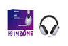 Sony INZONE H9 Gaming Headset, Wireless Noise Canceling Bluetooth Headset With Microphone, 360 Spatial Sound, For PC and PS5 (WH-G900N), White