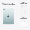 Apple iPad mini (A17 Pro): Apple Intelligence, 8.3-inch Liquid Retina Display, 128GB, Wi-Fi 6E, 12MP Front/12MP Back Camera, Touch ID, All-Day Battery Life — Blue