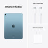 2022 Apple iPad Air (10.9-inch, Wi-Fi + Cellular, 256GB) - Blue (5th Generation) (Renewed)