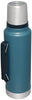 Stanley Classic Legendary Vacuum Bottle 1.5 qt | Wide Mouth with Leakproof Cup Lid | Keep Drinks Hot or Cold | Packable for Travel | Insulated Stainless Steel Thermos | BPA-Free | Hammertone Lake