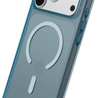 RhinoShield Clear Case Compatible with MagSafe for iPhone 17 Pro Max Transparent Protective Phone Case, Superior Magnetic Force, Exceeds Military Drop Standards, Scratch Resistantf - Nocturne Blue