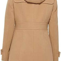 Tommy Hilfiger Womens Soft Luxe Peacoat Jacket With Hood
