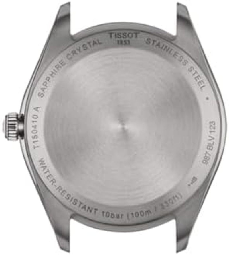 Tissot PR 100 40mm, Swiss Quartz Watch for Men, Stainless Steal Case, Blue Dial, T1504101104100