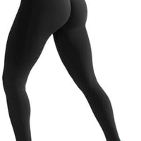 BRXL Butt Lifting Lycra No Front Seam Workout Leggings for Women Tummy Control High Waist Seamless Gym Running Leggings