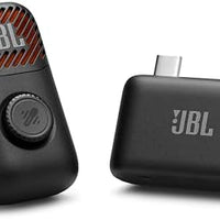 JBL EasySing Mic Mini - Mini AI-Powered Microphone with Real-time Vocal Removal, Lightweight, Pocket-Sized Carrying case, and up to 6 Hours of Playtime (Black)