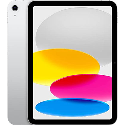 2022 Apple iPad (10.9-inch, Wi-Fi, 64GB) - Silver (Renewed)